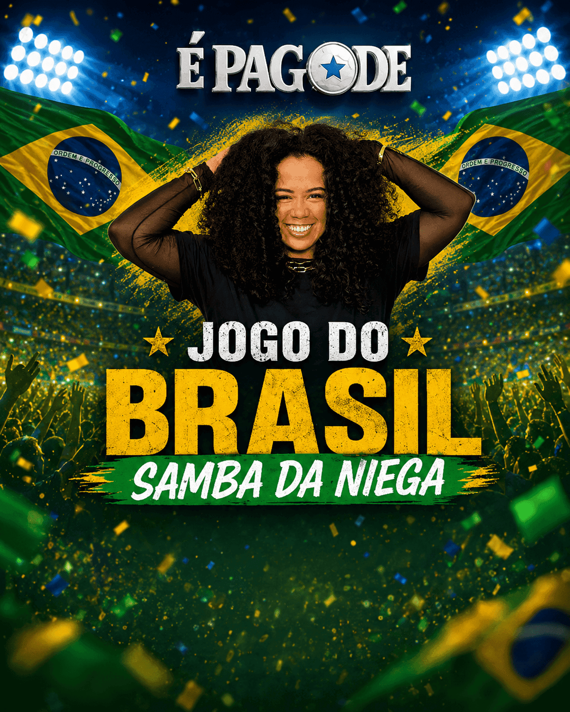 Cartaz do evento Samba da Niega - É PAGODE em Camaçari/BA